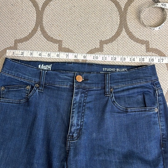 Mugsy Classic Jeans STUDIO BLUES Jeans - Blue, 32x28 Men's Dark Blue Jeans - Picture 4 of 16